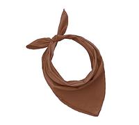 JOPHY & CO. 100% cotton Bandana SET of 3/5/10 for Women's Men's Children's Unisex Unique and/or Paisley Patterned COD. A644, Brown, Set 10 pz