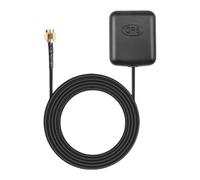 jopiuieo Car Radio GPS Antenna, Waterproof Active GPS Navigation Antenna, Security Camera Monitor Stereo Magnetic Base Waterproof Active Navigation for Precise Positioning