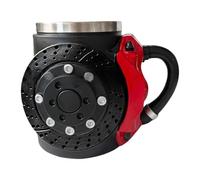 jopiuieo Funny Mug, Brake Disc Design Cool Coffee Mugs, Ergonomic Cup with Handle for Kids Father's Christmas Friends Work Coworker Birthday Teacher Mothers