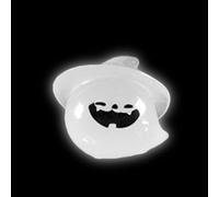 jopiuieo Light Up Ghost Pumpkin - Lighted Cute Ghost Desk Figure | Horror Doll Figurine Ornament Devil Resin Figure For Kid's Room