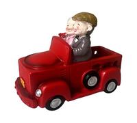 jopiuieo Old Married Couple Figurines | Couple Resin Statue,Sitting In A Vintage Car Collectible Figurines Elderly Couples Ornaments Wedding Statues For Home Decoration