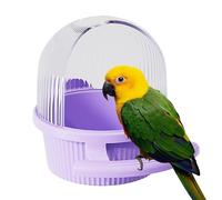 jopiuieo Parakeet Feeders for Bird Cage | Parakeet Feeder Cage Dispenser | Semi-open Wild Bird Feeder Bird Cage Accessories for Peony Cockatiels, Parrots, Pigeons