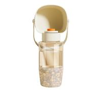jopiuieo Pet Water Cup Feeder,Feedable Water Bottle | Dog Outdoor Leak-Proof Drinking Cup for Walking, Camping, Home, Travelling