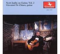 JOPLIN/DE CHIARO - Scott Joplin on Guitar, Vol.2