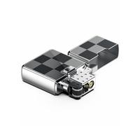 JOPOO Jet Flame Lighter Gas Butane Refillable Pocket Lighter (Sold Without Gas)