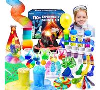 JOPSHEEN 110+ Science Experiments Kits for Kids, Science Projects S.T.E.M Activies Toys Gifts for Boys & Girls, Chemistry Set, Volcano Eruption, Scientist Educational Toys