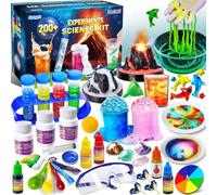 JOPSHEEN 200+ Science Experiments Kit for Kids, STEM Educational Science Lab Volcano Toys Birthday Gifts for Boys & Girls, Chemistry Set Learning Activities
