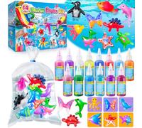 JOPSHEEN Magic Water Elf Kit - 14 Colours for Kids, Squishy Maker Toys Crafts Birthday Gifts for Boys and Girls Age 5 6 7 8 9 10 11 12