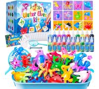 JOPSHEEN Magic Water Elf Kit - Aqua Fairy Water Pets with 20 Colours - Squishy Maker Crafts Birthday Gifts for Boys and Girls