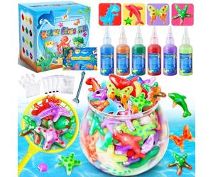 JOPSHEEN Magic Water Elf Kit for Kids - Aqua Fairy Water Pets - Squishy Maker Crafts Birthday Gifts for Boys and Girls
