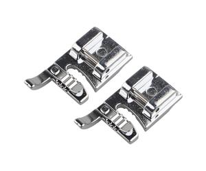 Jopto 2pcs 3 Hole Cording Presser Foot Domestic Sewing Machine Accessory Compatible with Low Shank Snap On Singer, Brother, Babylock, Toyota, Euro-Pro, Janome, Kenmore, Juki, White, Simplicity, Elna