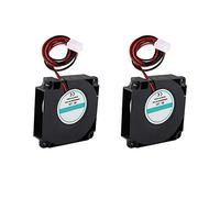 Jopto 2Pcs Brushless Fan DC 12V Cooling Fan 4010 0.08A 40mm x 40mm x 10mm 3D Printer Fan Hydraulic Turbo Cooling Fan with XH2.54-2P Wire for 3D Printer