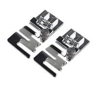 Jopto 2pcs Elastic Cord Band Fabric Stretch Domestic Sewing Machine Presser Foot Compatible with Low Shank Snap On Singer, Brother, Janome, Babylock, Euro-Pro, Simplicity, White, Kenmore, New Home