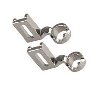 Jopto 2pcs High Shank Quilting Ruler Foot Free Motion Darning Patchwork Presser Foot for Frame Quilting Embroidery Compatible with Domestic Sewing Machine Brother Juki Singer Pfaff (without Orifice)