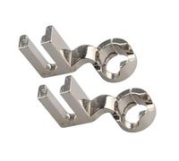 Jopto 2pcs Middle Shank Quilting Ruler Foot Free Motion Darning Patchwork Presser Foot for Frame Quilting Embroidery Compatible with Domestic Sewing Machine Brother Juki Singer Pfaff (with Orifice)