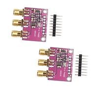 Jopto 2PCS Si5351A I2C 25MHZ Clock Generator Breakout Board 8KHz to 160MHz Compatible with Arduino, CJMCU-5351 Si5351A Si5351 High Frequency Signal Square Wave Frequency Generator Signal Generator