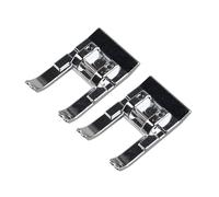 Jopto 2pcs Snap On Open Toe Foot Galvanized Iron Universal Sewing Machine Presser Foot Compatible with New Singer, Janome, Brother, Toyota, Elna, Babylock, Kenmore, Euro-Pro, White, Juki, Simplicity