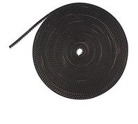 Jopto 3D Printer Timing Belt 5 Meters Length Open GT2 Timing Belt 2mm Pitch 6mm Width Rubber Compatible with 3D Printer CNC Reprap Prusa i3
