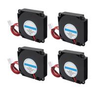 Jopto 4PCS 3D Printer Brushless Blower Cooling Fan 40x40x10mm 4010 DC Voltage 5V Mini Square Hydraulic Turbo Fans With 2 Pin Terminal Compatible With 3D Printer Extruder With 30cm/11.81inch Cable
