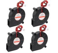Jopto 4PCS 3D Printer Cooling Blower Fan 50x50x15mm 5015 DC Voltage Brushless 24V Silent Mini Blown Radial Cooling Fan With 2 Pin Terminal for Heat Dissipation of 3D Printer With 30cm/11.81inch Cable