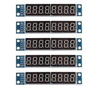 Jopto 5PCS 8 Digit 7 Segment Module MAX7219 8 Bit Digital Segment Tube LED Display Module Compatible with Arduino MCU 51 AVR STM32