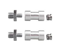 Jopto 6Pcs 1/4 inch and 3/8 inch Converter Threaded Screws Adapter Mount Set for Camera/Tripod/Monopod/Ballhead/Light Stand/Shoulder Rig/Lighting Equipment/Camera Cage/Gopro