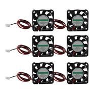 Jopto 6PCS 3D Printer Cooling Fan 4010 DC Voltage Brushless 12V 40x40x10mm Mini Hydraulic Bearing Fan With 2 Pin Terminal for Heat Dissipation of 3D Printer With 30cm/11.81inch Cable