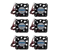 Jopto 6PCS 3D Printer Cooling Fan 4010 DC Voltage Brushless 5V 40x40x10mm Mini Hydraulic Bearing Fan With 2 Pin Terminal for Heat Dissipation of 3D Printer With 30cm/11.81inch Cable