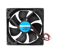 Jopto Brushless Cooling Fan 120x120x25mm 12025 DC 24V Fan With 2 Pin Terminal Compatible With Desktop 3D Printer PC CPU Computer Case TV Box Router Game Console DVR For DIY With 28cm 11.02inch Cable