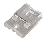 Jopto Invisible, Concealed Clear Zip, Zipper Foot with Tail Snap On, Compatible for Brother, Janome, New Singer Domestic Sewing Machines