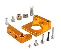 Jopto MK8 Bowden Extruder Accessories, Right Hand 3D Printer Parts MK8 Extruder Aluminum Frame MK8 Extruder Drive Feed DIY Kit Compatible with Reprap Delta Prusa i3 3D Printer