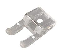 Jopto Snap On Clear View Zig Zag Open Toe Foot Sewing Machine Presser Foot, Compatible for Brother, New Singer, Janome, Toyota Domestic Sewing Machines
