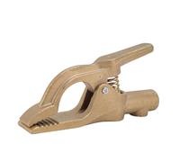 Jopwkuin 300A Brass Welder Ground Clamp, Oxidation Proof Earth Ground Cable Grip Clamp/Holder for Gas Shielded Welding, 5.6", Automotive Parts Industry
