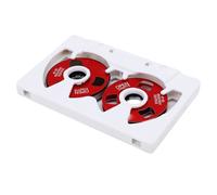 Jopwkuin ABS Premium Visual Effect 50 Minute Reel to Reel Blank Cassette Tape for Music Recording, Great for Old School Tape Recorder Fans