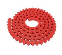 Jopwkuin Adjustable Woodworking Profiling Strip for Creating Complex Shapes and Curves, Chain Driven Flexible Curve Template Guide for Woodworkers - Red PC Material (1M)