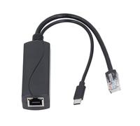 Jopwkuin Compact Gigabit PoE Splitter for Pi 5 and 5B for Easy Installation with 10/100/1000M Transmission for Secure Connections