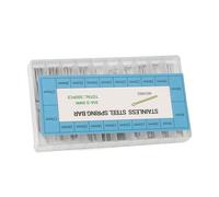 Jopwkuin Durable 0.9mm Watch Bracelet Split Pins Set for Watch Band Repair Stainless Steel Split Pins 8-27mm