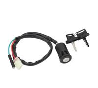 Jopwkuin Durable ATV Ignition Key Switch for Recon 250, Stable Wire Harness Operation, Direct Replacement Fit for 1997-2001