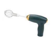 Jopwkuin Electric Hand Mixer Compact Cordless USB Rechargeable Egg Beater for Mixing Baking Cooking Portable for On The Go Use (Green)