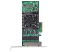 Jopwkuin Flexible X4 PCIE Network Card with 2.5G High Speed for I210 Chip, 100/1000/2500Mbps Transmission Rate, Industrial Grade