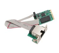 Jopwkuin Gigabit Network Card Stable Transmission for Desktop Server Workstation, M.2 Ethernet Adapter 2.5G 1000 100Mbps RJ45 Port for 7, 8, 10, 11