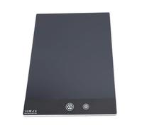 Jopwkuin LCD Writing Tablet Dual Screen High Accuracy Drawing Doodle Board for Office Work ABS Material (White)