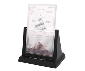 Jopwkuin Normal Distribution Model Probability Demonstrator Hands-on Experiment Physics Teaching Aid, Engaging Learning Tool for Data Analysis Skills Development, ABS Material