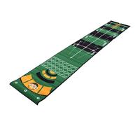 Jopwkuin Putting Mat Training Aid for Home Office Practice Green Mat Improve Skills for Anywhere Use Front Nylon Backing