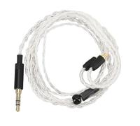 Jopwkuin Replacement Sound Cord Free Silver Plated Copper Cable for ADX5000 E50 E70 LS400 1.2m for Workout Enthusiasts