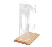 Jopwkuin Universal Game Controller Display Stand Minimalist Clear Acrylic Dual Holder, Easy Installation for Children and Boyfriends, Transparent Color