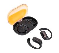 Jopwkuin Wireless Earphones with Luminous Gradient Color and Ergonomic Design for Study and Work Life - Comfortable Fit, 2 Count (Orange)