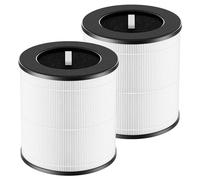 JORAIR D09 Replacement Filter Compatible with Tailulu Air Purifier Cleaner D09, 3-in-1 H13 Grade True HEPA Replacement Filter, 360 Rotating D09 Filter, 2 Pack