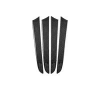 JORAsa Fit For Audi Q5 8R 2010-2018 SQ5 8R 2013-2017 Carbon Fiber Car Interior Gate Door Panel Sticker Trim Auto Trim Accessories Guard Sticker Kits