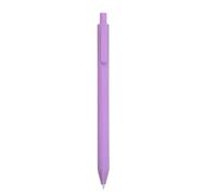 JORCEDI 15 Pcs Modern Minimalist Click Ballpoint Gel Pens, 0.5mm Fine Point Black Ink Retro Color Smooth Writing Cute Biro Pens For Office Home Supplies Journaling Notebook (Purple,0.5mm)